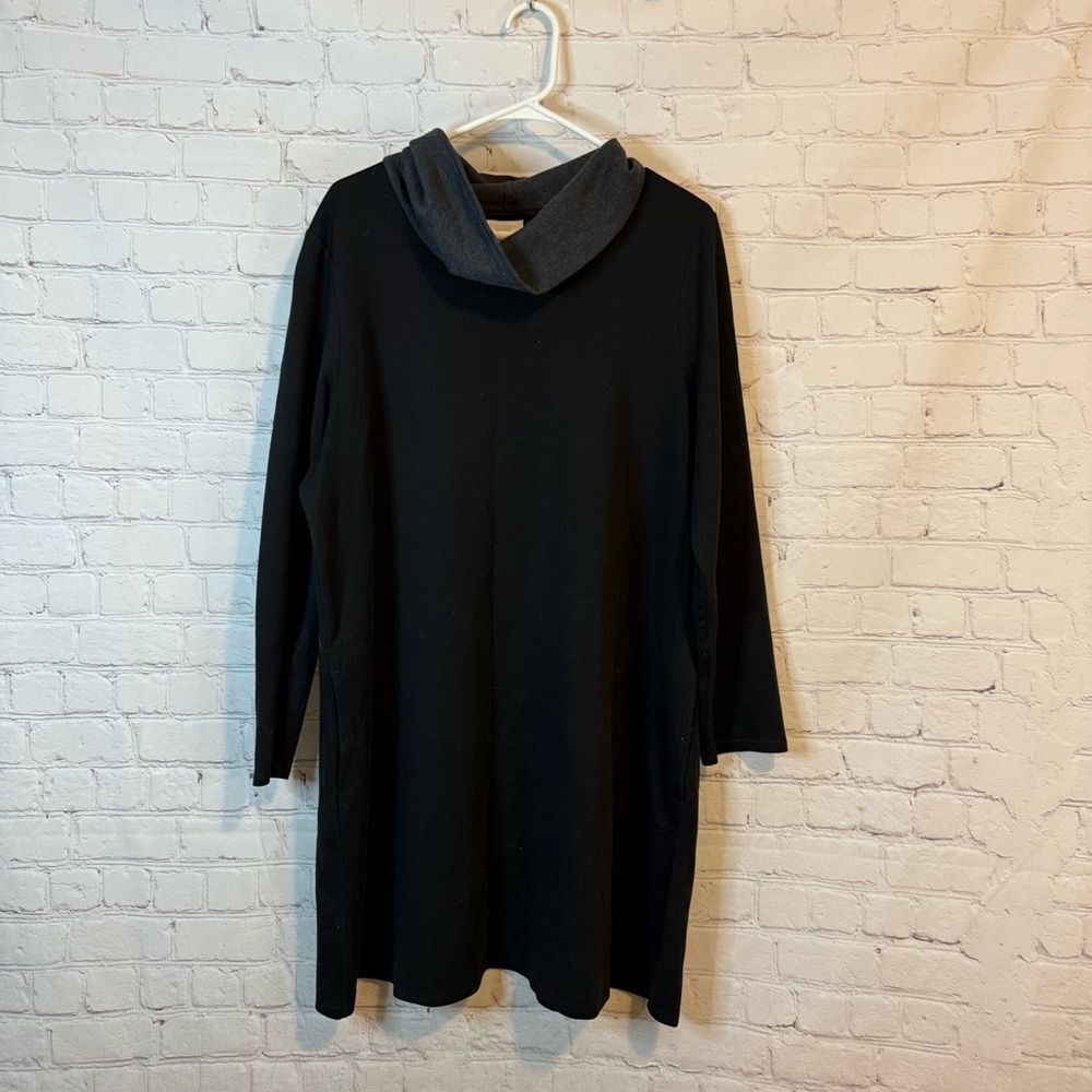 Pure Jill Charcoal and Black Top